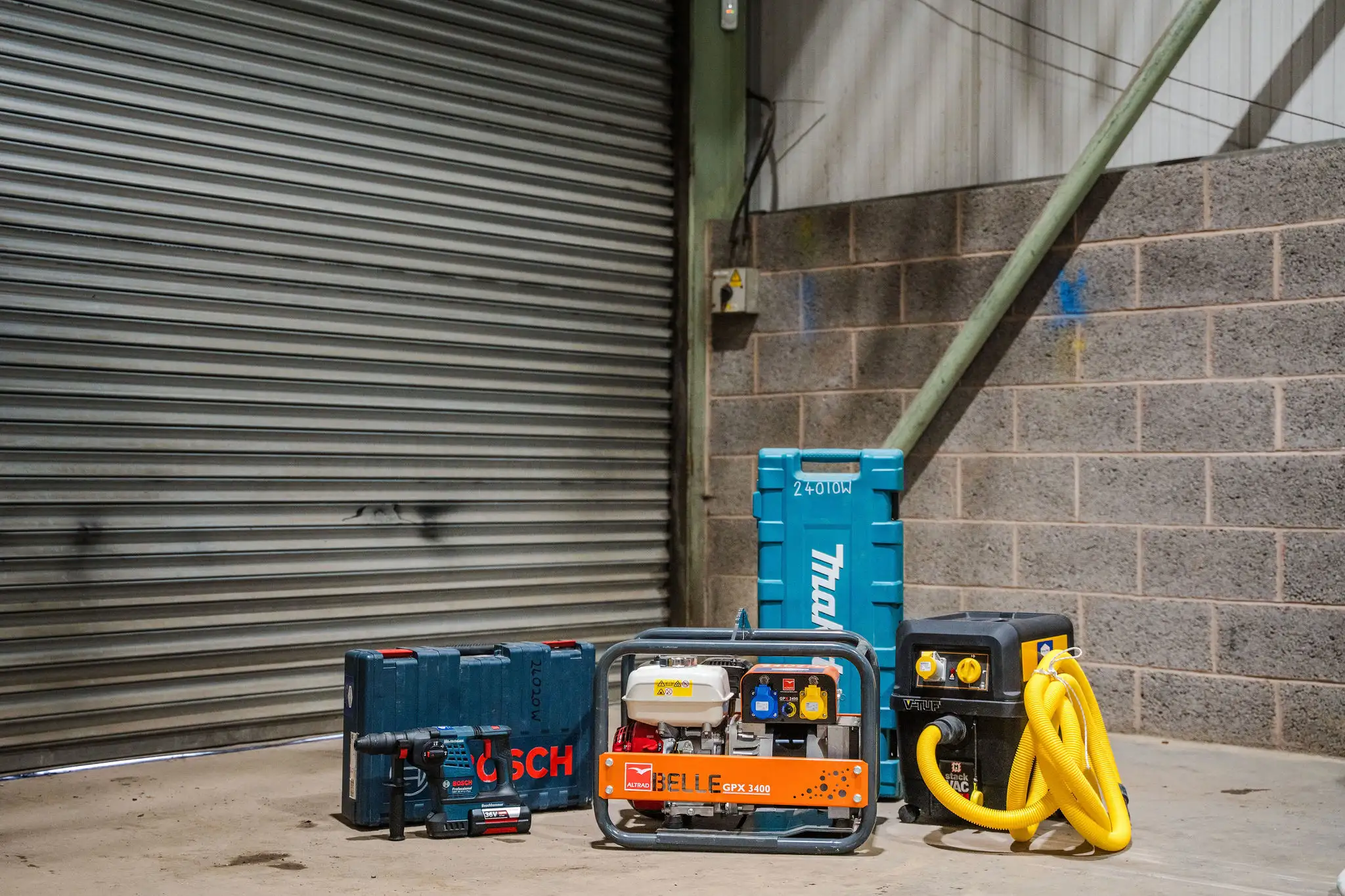 Tool hire equipment